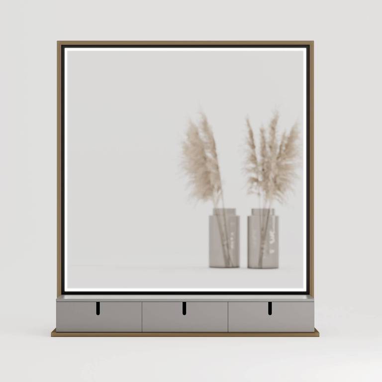 KOZA HOME | Прихожие и зеркала | Прямоугольное зеркало — Зеркало с тумбой