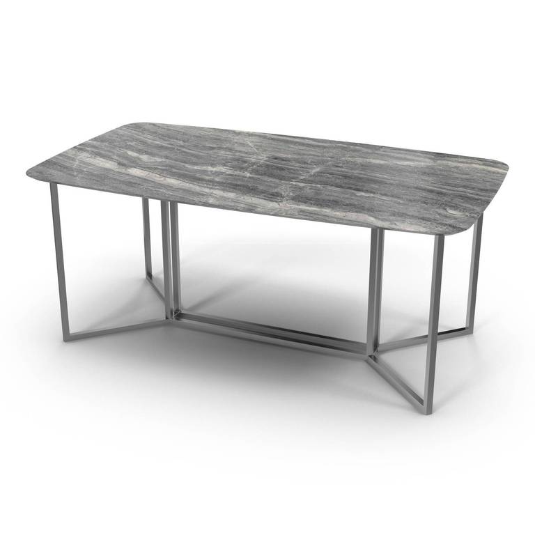 KOZA HOME | Обеденные столы | Стол с керамогранитом — Обеденный стол Denning керамогранит